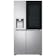 LG GSXE90BSDD InstaView American Fridge Freezer in Brushed Steel with