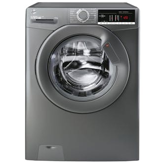 Hoover H3W49TAGG4 Washing Machine in Graphite 1400rpm 9Kg B Rated NFC