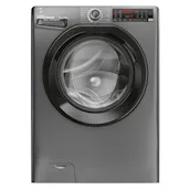 Hoover H3WPS4106TAM H-Wash 350 10kg 1400 Spin Washing Machine in Graphite A