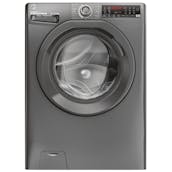 Hoover H3WPS4106TRR H-Wash 350 10kg 1400 Spin Washing Machine in Graphite A