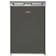 Hotpoint H55R1112XUK 84cm High Undercounter Fridge in Inox 54cm Wide