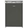 Hotpoint H55Z1112XUK 84cm High Undercounter Freezer in Inox 54cm Wide