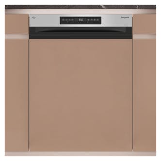 Hotpoint H5PC15M6UK 60cm Semi-Integrated Dishwasher 15 Place C Rated with A