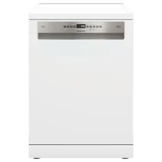 Hotpoint H7FHP43WUK 60cm Dishwasher in White 15 Place Setting C Rated