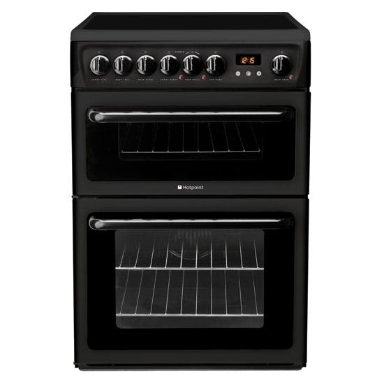ceramic hob double oven cookers