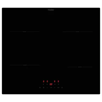 Haier HAI643CCARUK ID Series 2 60cm 4 Zone Induction Hob in Black with Plu