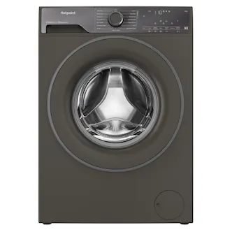 Hotpoint HB123WGCARE 12kg 1400 Spin Washing Machine in Dark Grey A Rated wit
