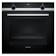 Siemens HB537GBS3B iQ500 Built-In Electric Single Oven in Black with Stain