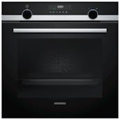 Siemens HB578A0S6B iQ500 Built-In Electric Single Oven in Black 71L