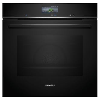 Siemens HB736G1B1B iQ700 Built-In Electric Single Oven in Black 71L Home C