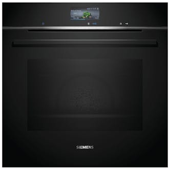 Siemens HB776G1B1B iQ700 Built-In Electric Single Oven in Black 71L