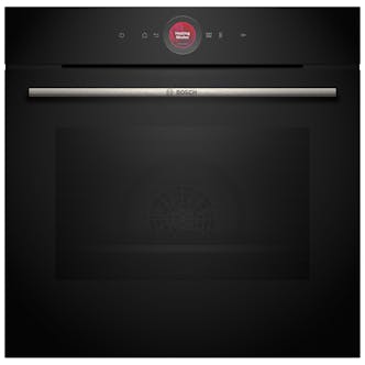 Bosch HBG7341B1B Series 8 Built-In Electric Single Oven in Black 71L