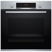 Bosch HBS534BS0B Series 4 Built-In Electric Single Oven in Br/Steel 71L