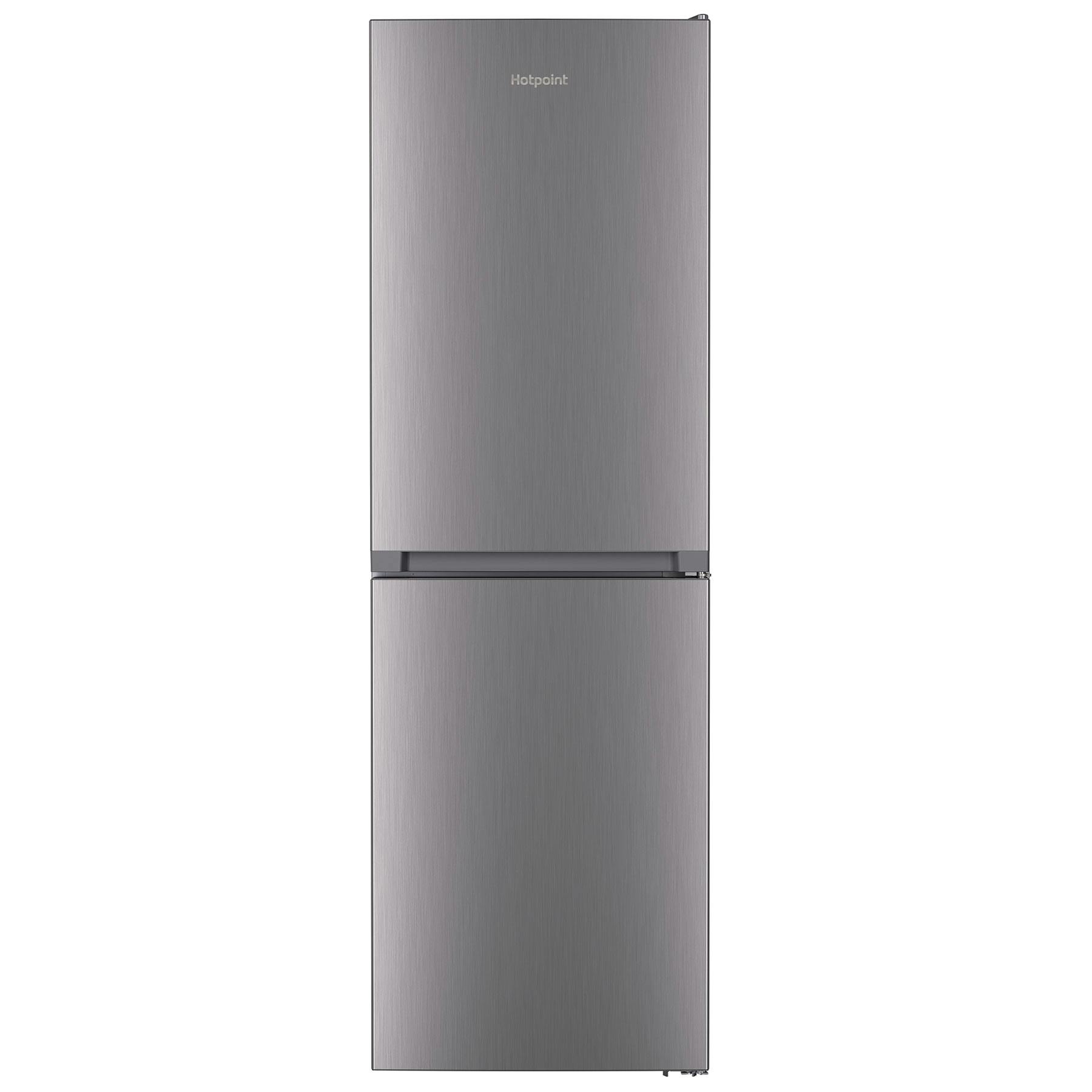 Hotpoint silver fridge freezer discount