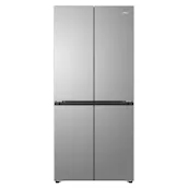 Haier HCR58S18DNMM American Fridge Freezer in Inox Frost Free