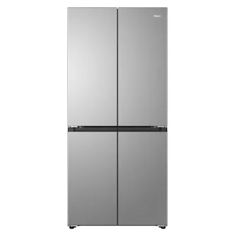 Haier HCR58S18DNMM American Fridge Freezer in Inox Frost Free