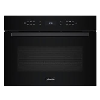 Hotpoint HCW6O7HTSBUK Built-In Combination Microwave Oven in Black 53L 950W w