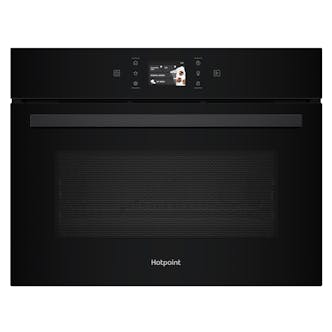 Hotpoint HCW9OWPHTSB Built-In Combination Microwave Oven in Black 53L 950W w