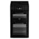 Hotpoint HDE5VDCB 50cm Double Oven Electric Cooker in Black Ceramic Hob