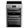 Hotpoint HDE6IDC2X 60cm Double Oven Electric Cooker in Stainless Steel Ind