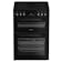 Hotpoint HDE6VDB1 60cm Double Oven Electric Cooker in Black Ceramic Hob