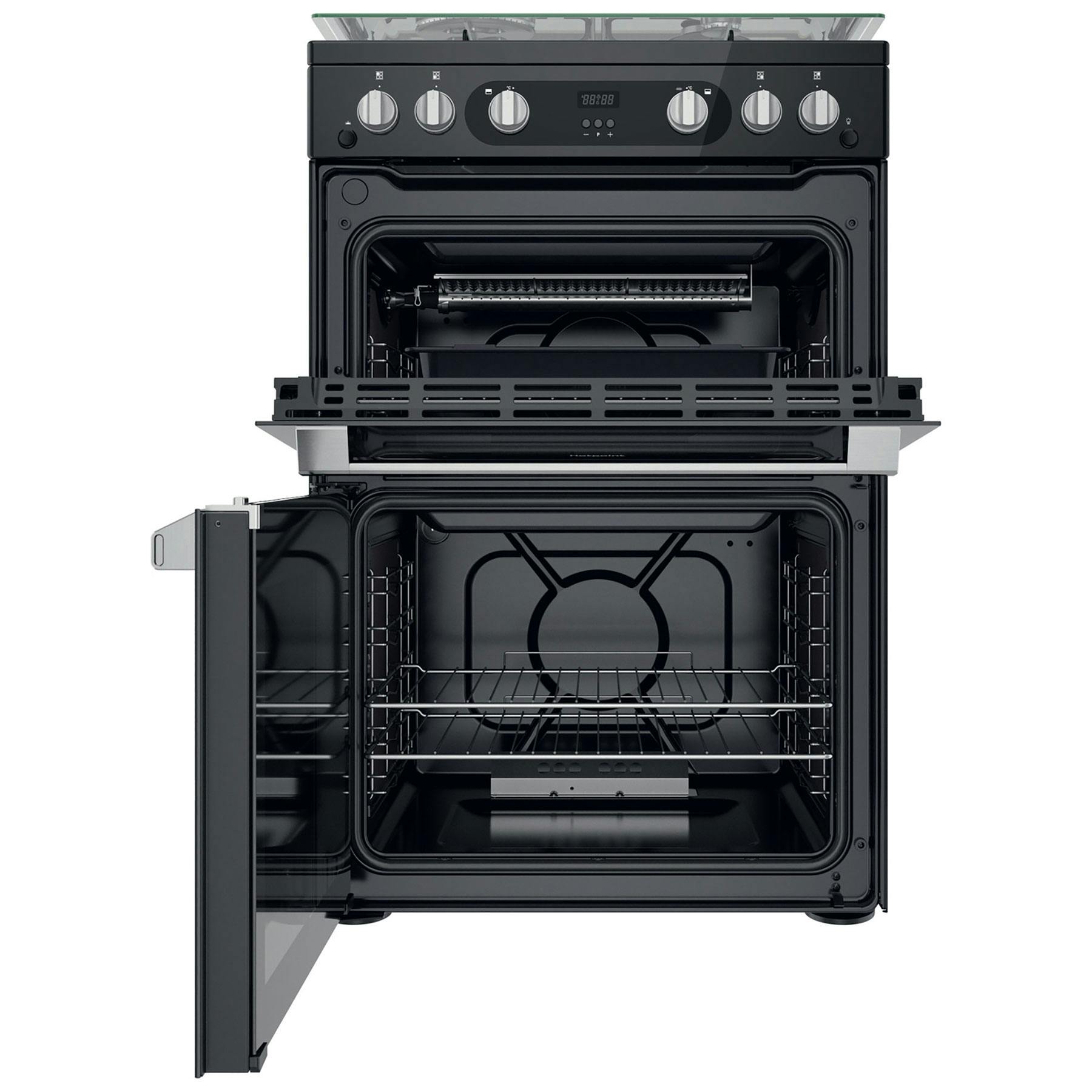 Double oven best sale and gas hob