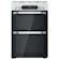 Hotpoint HDM67G9C2CW 60cm Double Oven Dual Fuel Cooker in White Gas Hob