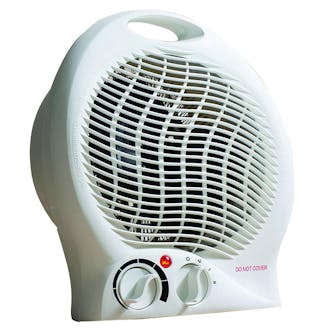 Daewoo HEA1138GE 2.0kW Upright Fan Heater with Thermostat