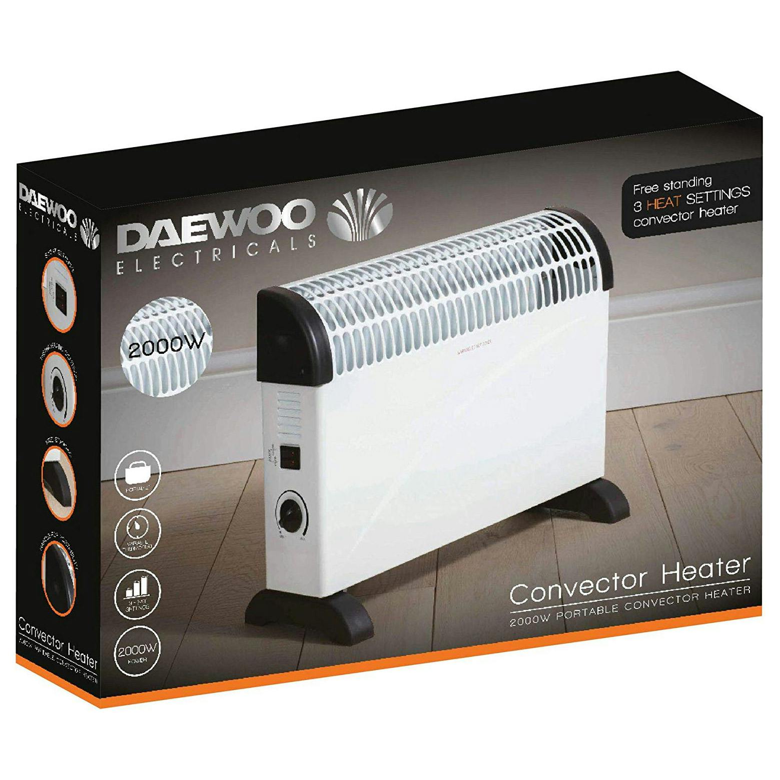 Daewoo HEA1146GE 2.0kW Convector Heater Daewoo heater in BD2 Bradford for £10
