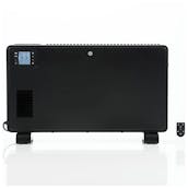 Daewoo HEA1840GE 2.3kW Convector Heater - Black, Turbo Fan, Timer & Remo