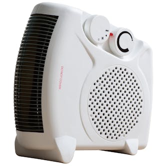 Daewoo HEA1927GE 2.0kW Fan Heater with Thermostat - Use Upright or Flat