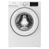 Hotpoint HEV841WUK 8kg 1400 Spin Washing Machine in White A Rated Pet Hair
