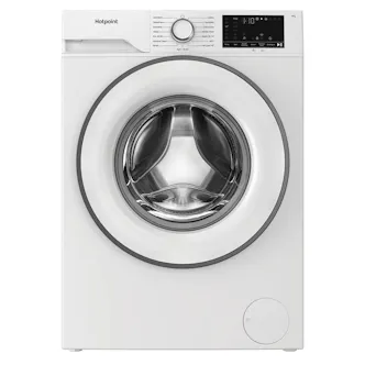 Hotpoint HEV841WUK 8kg 1400 Spin Washing Machine in White A Rated Pet Hair