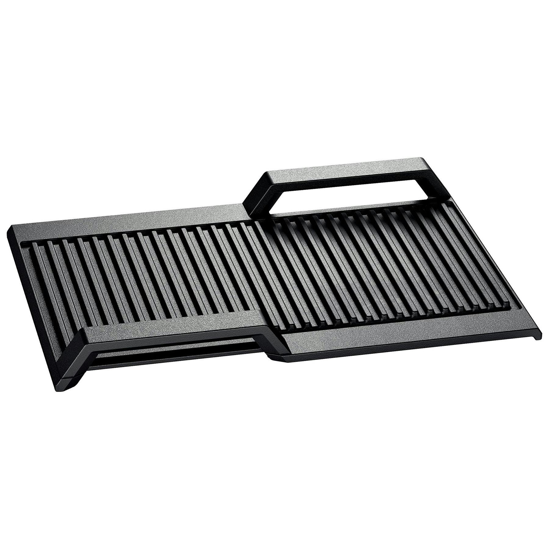 Gas hob outlet griddle plate