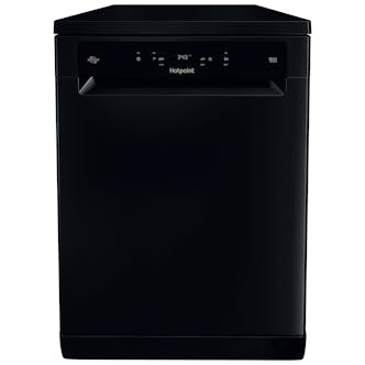 Hotpoint HFC3C26WCBUK 60cm Dishwasher in Black 14 Place Setting E Rated