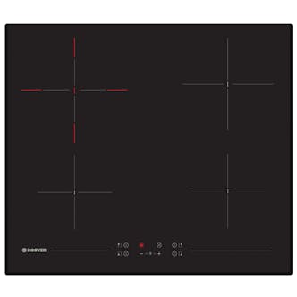 Hoover HH64DB3T 60cm 4 Zone Ceramic Hob in Black Glass Touch Control