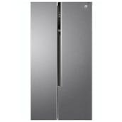 Hoover HHSF918F1XK American Fridge Freezer Silver F Rated
