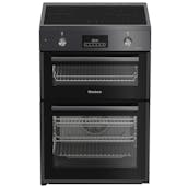 Blomberg HIRN651N 60cm Double Oven Electric Cooker in Anthracite Inductio