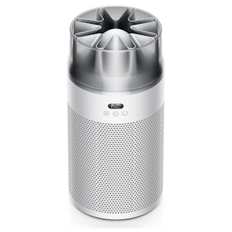 Dyson HJ10 Hush Jet Compact Air Purifier in White & Silver Control