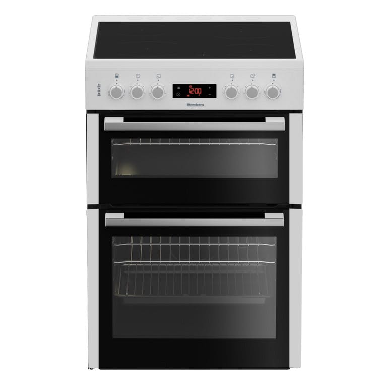 60cm electric cooker double oven