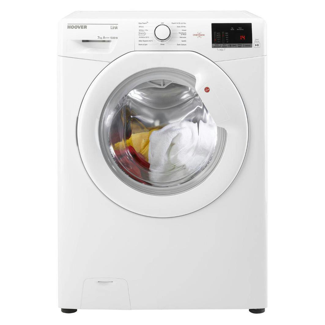 Hoover Washing Machine 8 Kg Load White 1500rpm Spin 16 Programmes A+++ 
