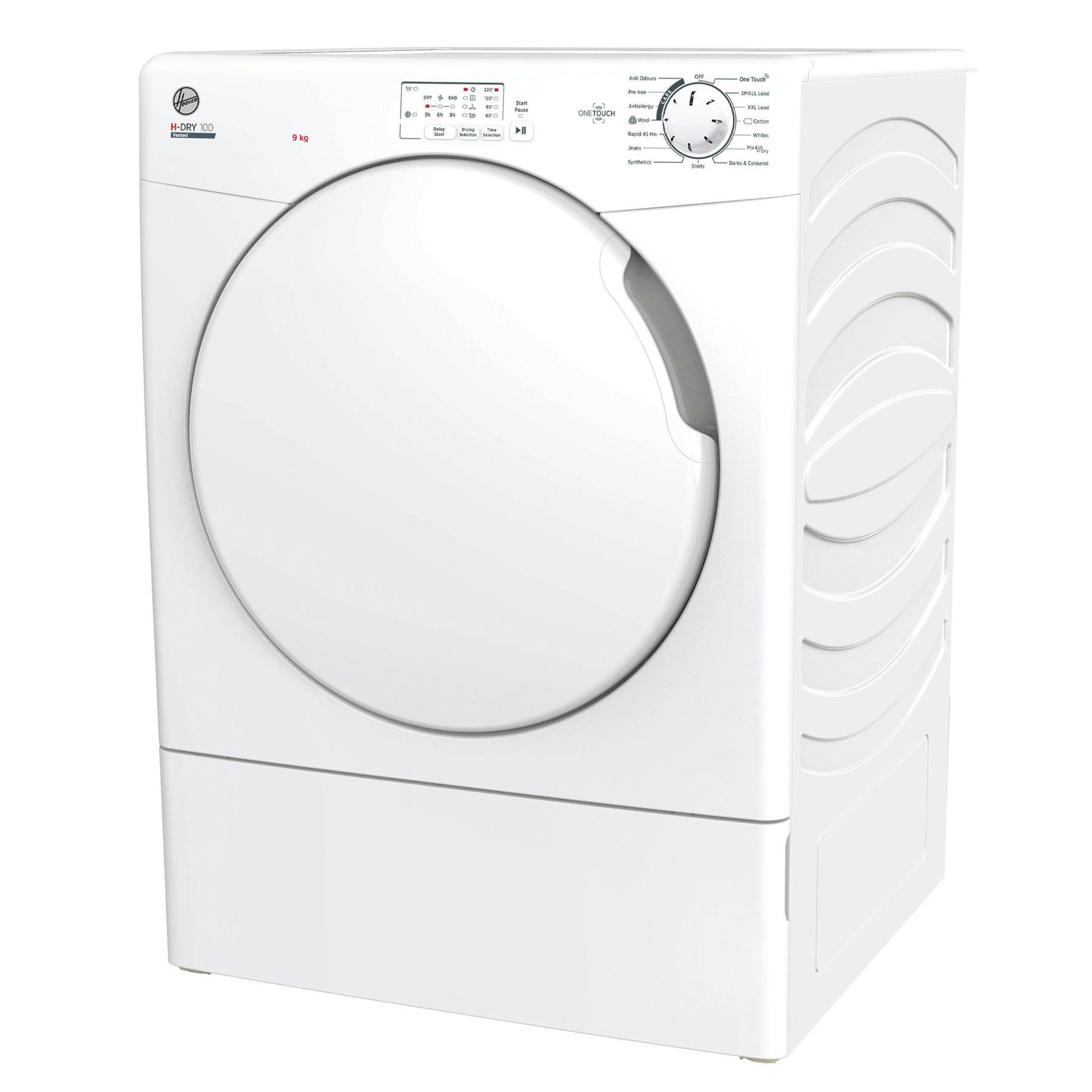 Hoover HLEV9LF 9Kg Vented Dryer in 
