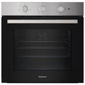 Hotpoint HO235HX Built-In Electric Single Oven in Inox 71L