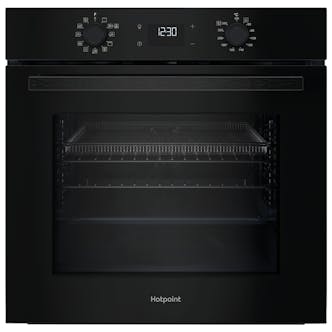 Hotpoint HO458HFB Built-In Electric Single Oven in Black 71L