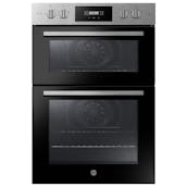 Hoover HO9DC3B308IN Built In Electric Double Oven in St/Steel 40L/65L A/A