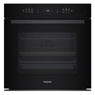 Hotpoint HOI6A8PT1SB Built-In Electric Pyrolytic Oven in Black 73L A+ Rated