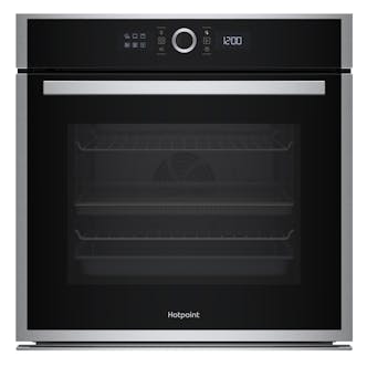 Hotpoint HOIM4S8PM0X Built-In Electric Pyrolytic Oven in Stainless Steel 73L