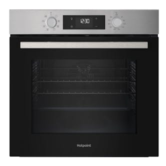 Hotpoint HOM255CXUK Built-In Electric Single Oven in Stainless Steel 71L A