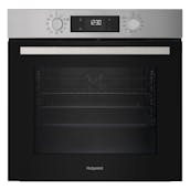 Hotpoint HOM258HXUK Built-In Electric Single Oven in Stainless Steel 71L A+