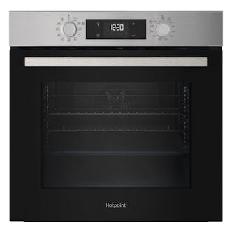 Hotpoint HOM258HXUK Built-In Electric Single Oven in Stainless Steel 71L A+